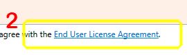 Options: License. Step 2