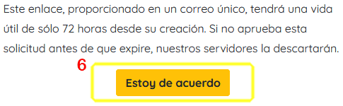 Opciones: Licencia. Paso 6